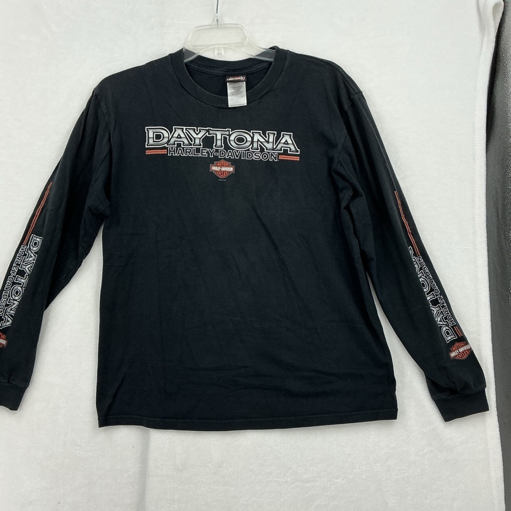 Harley-Davidson Daytona Black Long Sleeve Tee 626